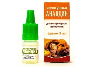 Подробная инструкция по применению препарата Анандин для кошек